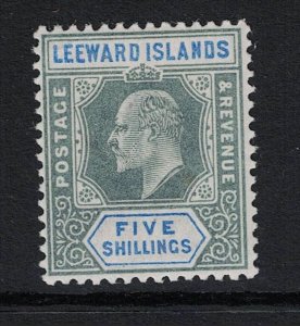 Leeward Islands SG# 28 Mint Hinged - S19043