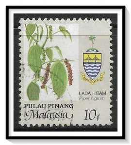 Penang #91 State Crest & Agricultural Products Used