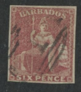 Barbados #8 Used Single