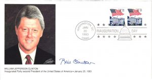 1993 Bill Clinton Inauguration – Fleetwood Cachet