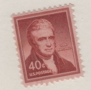 1050a 40c John Marshall Single Hinged