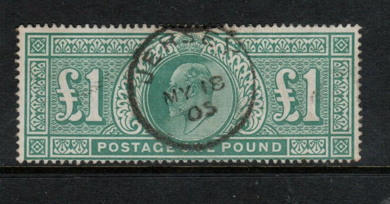 Great Britain #142 Used Fine With Ideal Jersey Cancel