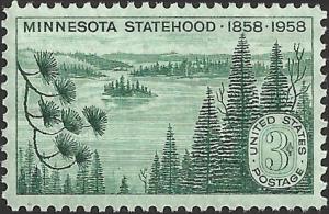 # 1106 MINT NEVER HINGED MINNESOTA STATEHOOD