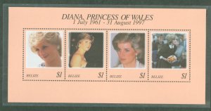 Belize #1091 Mint (NH) Souvenir Sheet