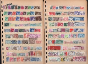 Belgium 1940-1960's Collection 395 Stamps Most Used Many Parcel Post