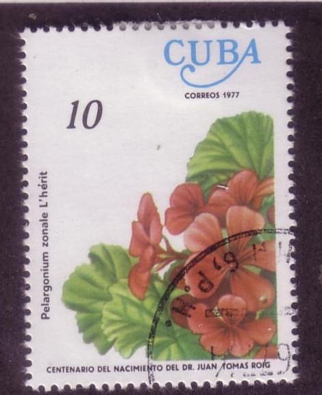 Cuba Sc. # 2140 CTO Flowers