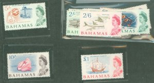 Bahamas #204-18  Single (Complete Set)