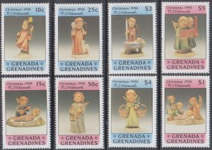 GRENADA GRENADINES Sc # 1246-53 MNH CPL SET of 8 - HUMMEL FIGURINES