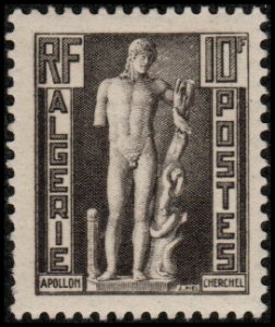 Algeria 240 - Mint-H - 10fr Apollo of Cherchell (1952) (cv $0.45)