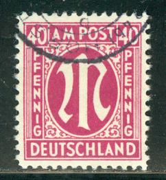 Germany AM Post Scott # 3N15, used