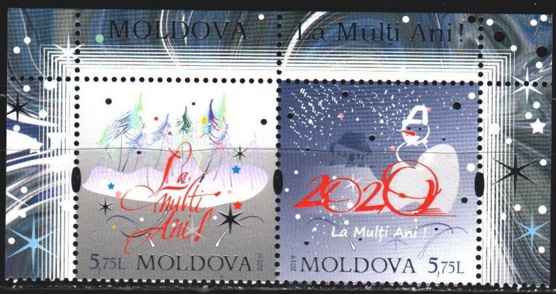 Moldova. 2019. 1127-28. Christmas. MNH.