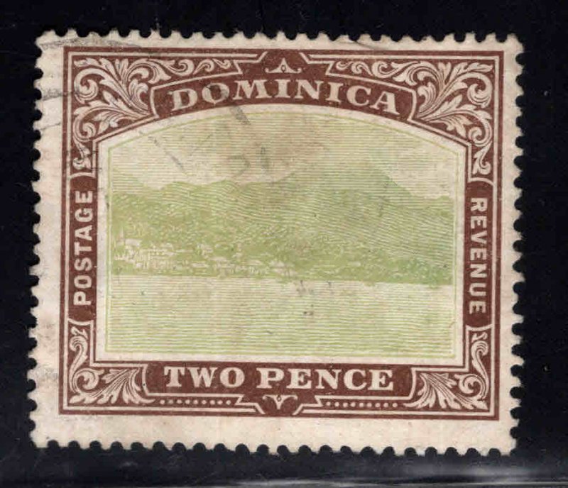 DOMINICA Scott 37 Used wmk 3