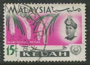 STAMP STATION PERTH Kedah #111 Sultan Abdul Halim Used 1965