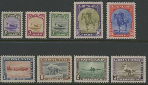 Greenland 10-18 * mint LH-HR bird (2301 671)