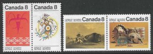 Canada 553a, 565a MNH/Mint SC:$1.50