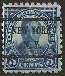 # 586 USED BLUE THEODORE ROOSEVELT