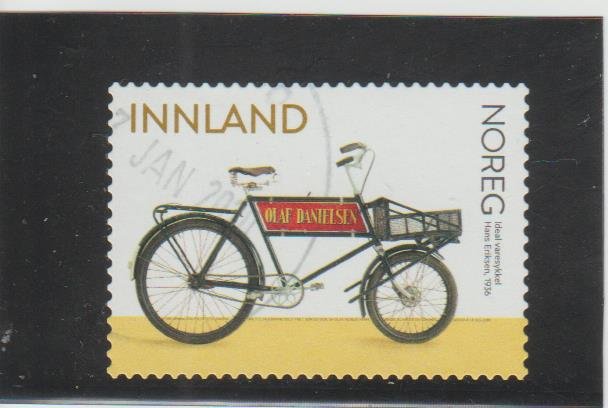 Norway  Scott#  1879  Used  (2019 Ideal Commuter Bicycle)