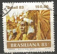 BRAZIL 1844 VFU I628-1