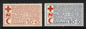 Denmark B35-6 MNH Red Cross