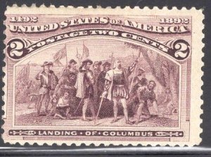 US Stamp #231 Mint Never Hinged SCV $31