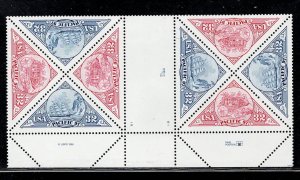 UNITED STATES SC# 3130-31 VERT GUTTER BLK/8 VF/NH