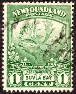 1919, Newfoundland 1c, Used, Sc 115