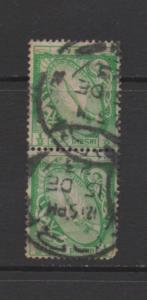 Ireland  Scott#  65   used pair  Dec. 15, 1923 cancel