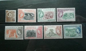 Dominica #142-56 mint hinged 27.5201.6295