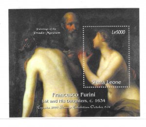 Sierra Leone 2000 :Paintings from the Prado Museum S/S Sc 2345 MNH C17