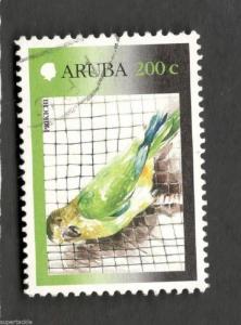 Aruba SCOTT #203 PRIKICHI bird Θ used stamp