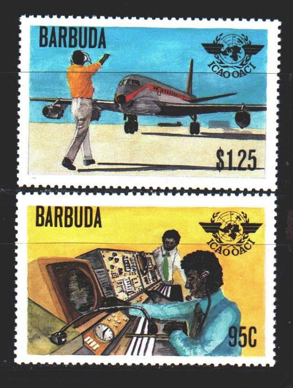 Antigua and Barbuda. 1979. 448-49 of the series. ICAO, aircraft. MNH.