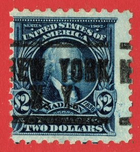 [0642] 1917 Scott#479 used Precancel « NEW YORK » (signed)