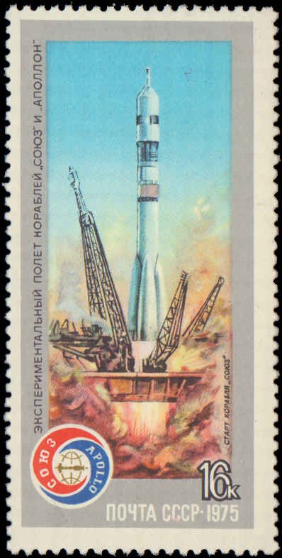 Russia #4338-4341, Complete Set(4), 1975, Space, Never Hinged