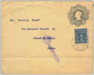 64817 - CHILE - POSTAL HISTORY: POSTAL STATIONERY COVER 10 Cent COLUMBUS
