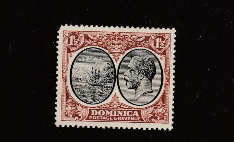 DOMINICA # 67 & 69 VF-MH OG KGV ISSUES CAT VALUE $30+