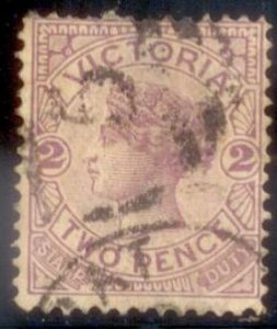 Australia-Victoria 1886 SC# 162 Used CO2