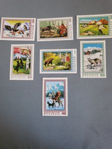 Stamps Mongolia Scott #851-7 nh