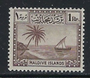 Maldives 28 MNH 1950 issue (fe4447)