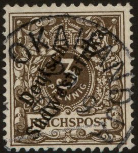 German 1898 SW Africa OKAHANDJA DSWA Mi5 Overprinted Deutsches Reich 104258