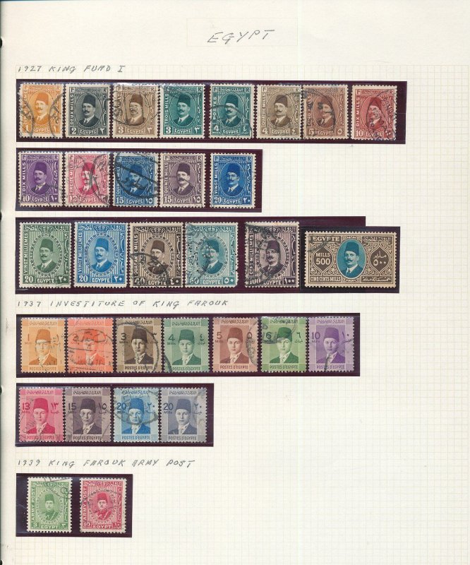 Egypt Italy Dubai Mongolia Mid/Modern M&U(Aprx 150)  TK863 