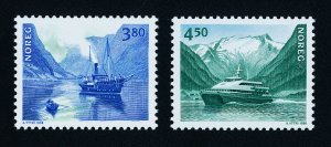 Norway 1189-90 MNH Costal Shipping