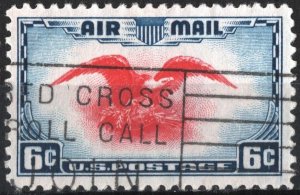 SC#C23 6¢ Eagle Holding Shield (1938) Used