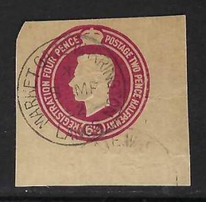 GREAT BRITAIN CUT SQUARE Z8-8