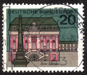 1965, Germany 20pfg, Used, Sc 877