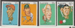 Australia Scott #772-775 Stamp - Mint NH Set