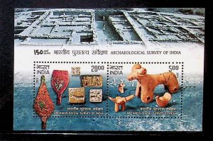 INDIA Sc 2558a NH SOUVENIR SHEET OF 2011 - ARCHAEOLOGY - (WS25)