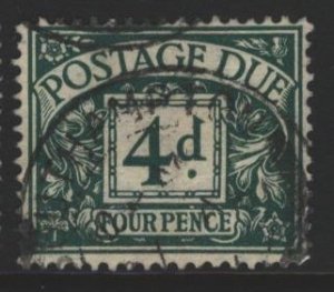 Great Britain Sc#J14 Used