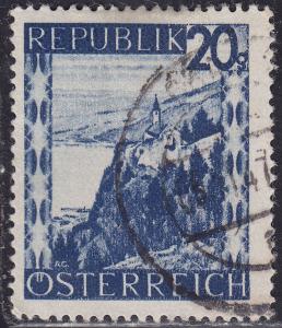 Austria 464 Lake Constance 20g 1946
