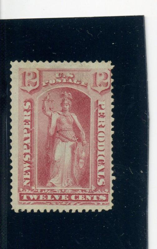 Scott PR16 Newspaper Unused Stamp with PF Cert (Stock PR16-12)