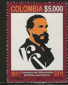 Colombia 2011, Scott 1357, Rufino José Cuervo, Writer
